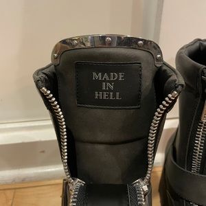 Dolls Kill “Made in Hell” Detroit Boots Sz8